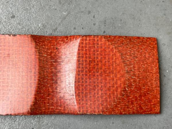 Jute Micarta Orange